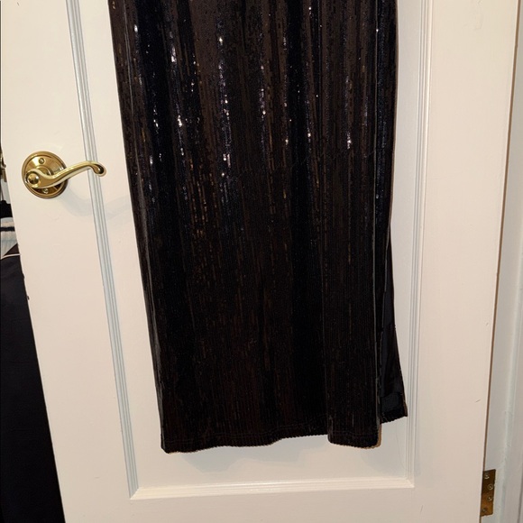 Black Sequin Dress - Picture 2 of 5